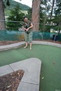 Mini-golf in Queenstown